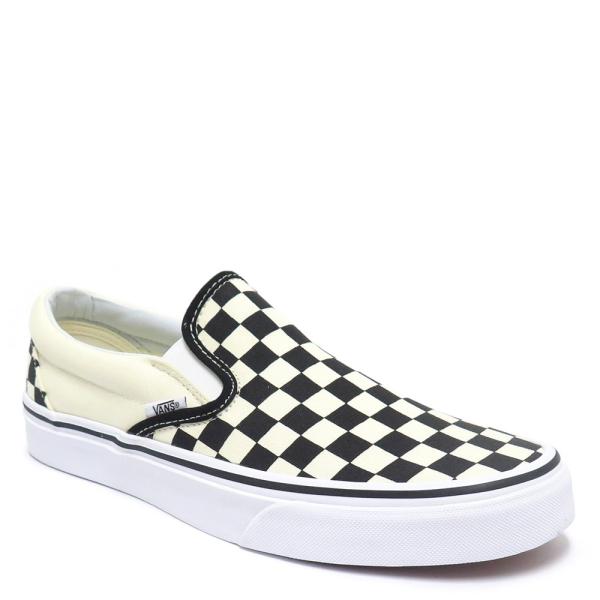 セール Vans チェッカーボードスリッポン グリーナー VANS クラシック スリッポン チェッカーボード (メンズ