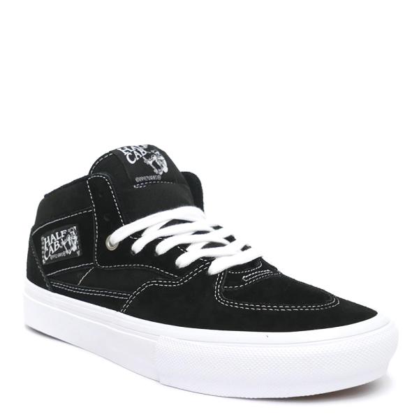 VANS SHOES oY V[Y Xj[J[ n[tLu SKATE HALF CAB BLACK/WHITEiUSj XP[g{[h XP{[