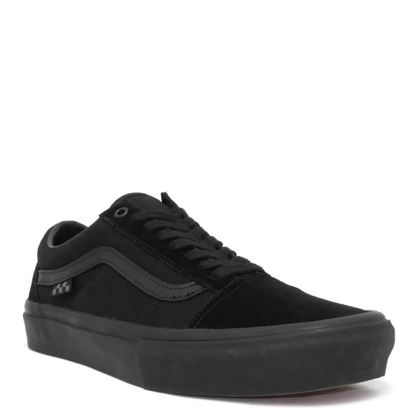 VANS SHOES バンズ シューズ スニーカー オールドスクール SKATE OLD SKOOL BLACK/BLACK（US企画） スケートボード スケボー