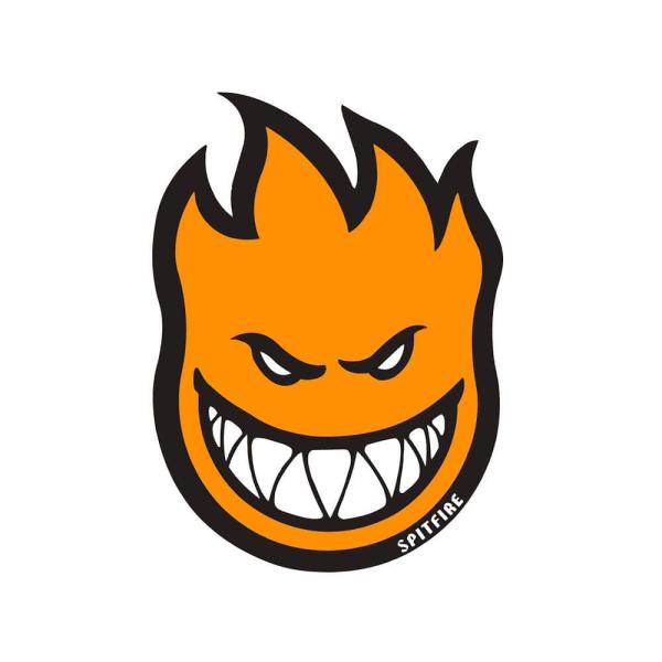 SPITFIRE STICKER �X�s�b�g�t�@�C���[ �X�e�b�J�[ FIREBALL MEDIUM ORANGE �X�P�[�g�{�[�h �X�P�{�[