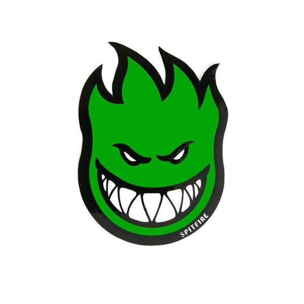 SPITFIRE STICKER Xsbgt@C[ XebJ[ FIREBALL SMALL GREEN XP[g{[h XP{[
