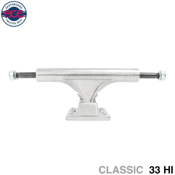 ace トラック　スケボー　33 Ace ACE TRUCK エース トラック CLASSIC 33 HI シルバー