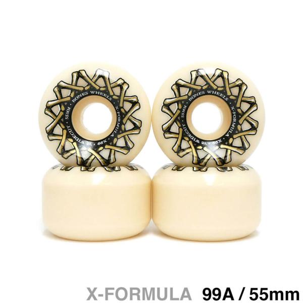 BONES X-FORMULA55㎜99a V6 BONES WHEEL ボーンズ ウィール X-FORMULA V6（WIDE-CUT）99A