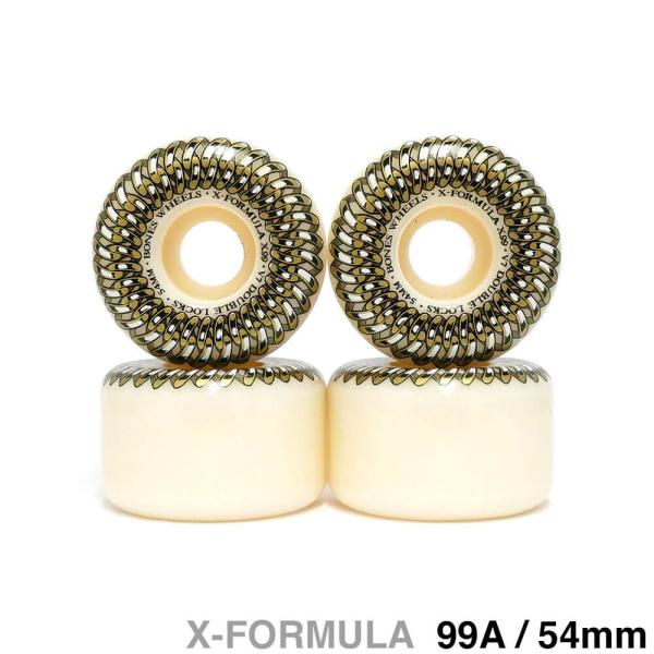 BONES X-FORMULA54㎜99a V7 Bones X-Formula Double Locks V7 54mm or 56mm 99A – Skateworks