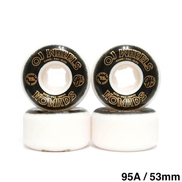 スケートボード Oj wheel Original combo 60mm 95a 60mm OJ II Original White Combo 95a OJ Wheels