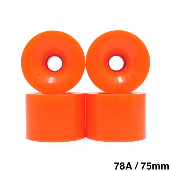 オージェー OJ THUNDER JUICE 75mm 78A ウイール オージェイウィール OJ WHEELS 75mm THUNDER JUICE 78A ORANGE