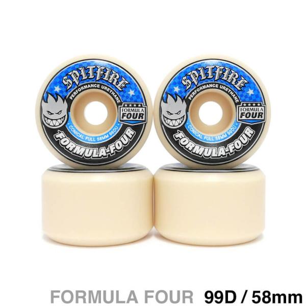 Spitfire Formula Four 58mm 99D ウィール SPITFIRE WHEELS WHEEL スピットファイヤー ウィール FORMULA FOUR (F4