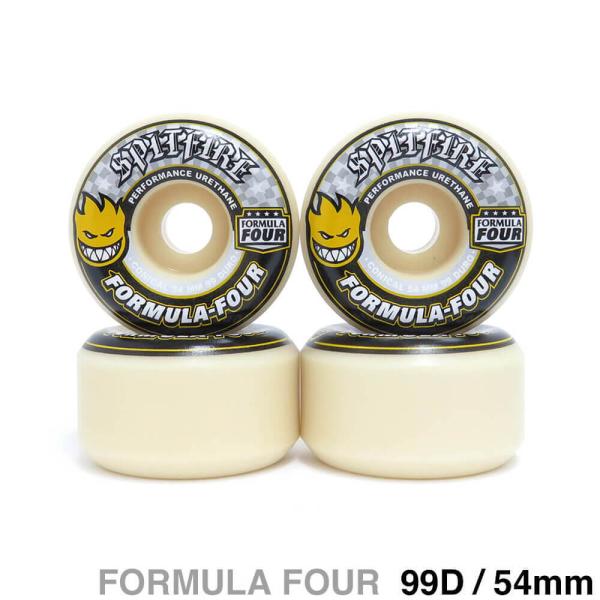 SPITFIRE FORMULA FOUR ウィール 54mm SPITFIRE FORMULA FOUR RADIAL FULL 97DURO 54mm 【 スピット