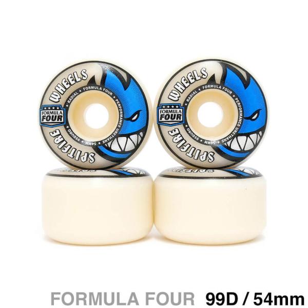 SPITFIRE Formula Four 54mm 99D スケボー ウィール Amazon | SPITFIRE スピットファイア ウィール F4 スケボー 52mm