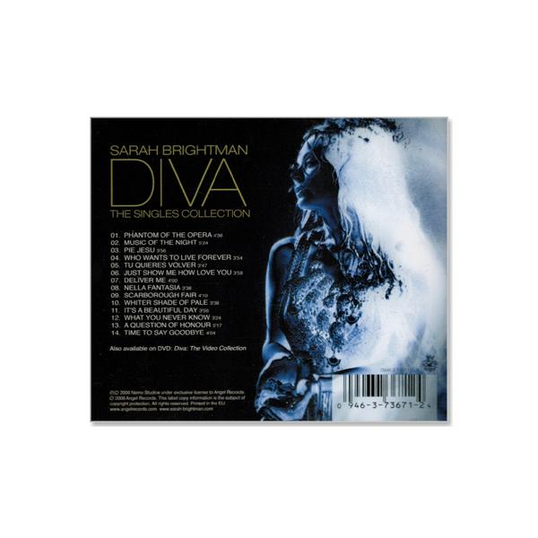 新品 サラ・ブライトマン DIVA シングル・コレクション 輸入盤