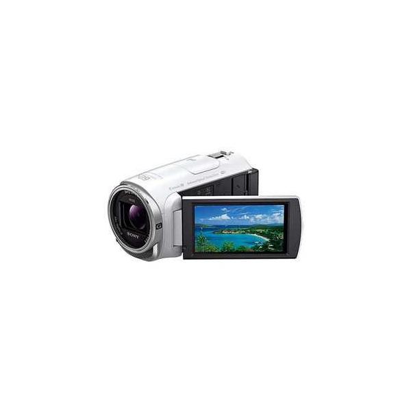 SONY HDビデオカメラ Handycam HDR-CX670 ホワイト 光学30倍 HDR-CX...