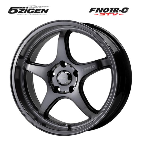 軽自動車用　5zigen 14インチホイール　5J PCD100 4H csj2_k5z2302210050