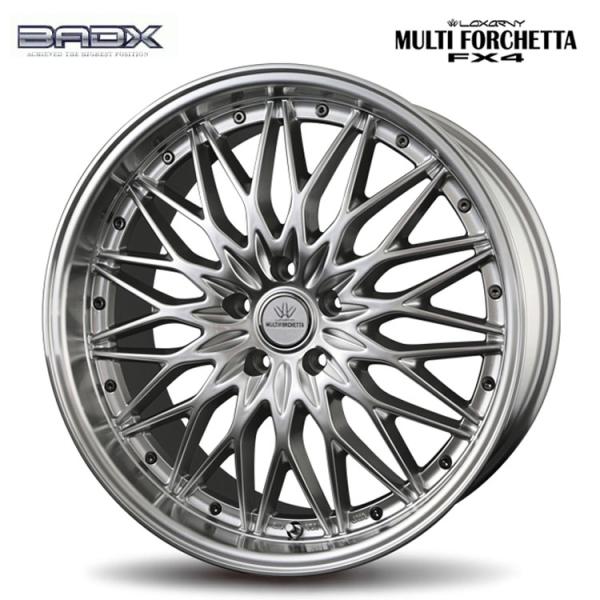 LOXARNY 18インチ7.5J+48 5H100 TOYOタイヤ付4本セット 18インチ 5H100 7.5J 7.5J+48 5穴 ホイール 【1本単品 新品】 LOXARNY