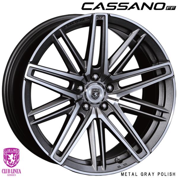 20インチ 5H112 9.5J 9.5J+28 5穴 ホイール 【4本セット 新品】  CASSANO FF (MGP) 送料無料 クラブリネア