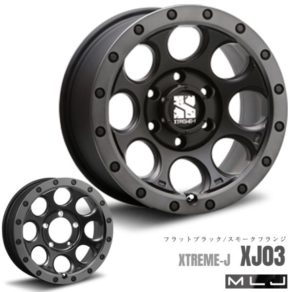 XTREME-J 18インチ 8J ET20 PCD139.7H6 ホイール4本 MLJ 16インチ 6H139.7 8J 8J+18 6穴 ホイール 【2本セット 新品