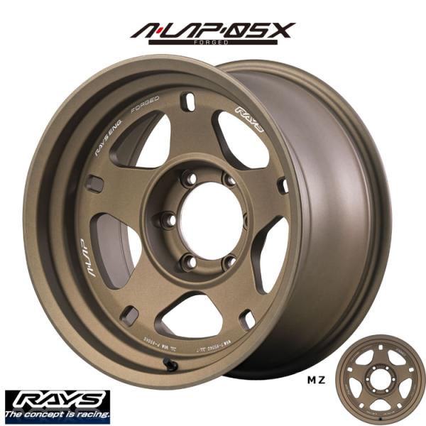 RAYS 送料無料 レイズ A-LAP-05X (MZ) 8.5J-17 +10 6H-139.7 (17
