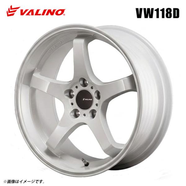 VALINO（ヴァリノ） 17インチ 5H114.3 9.5J 9.5J+15 5穴 ホイール 【2