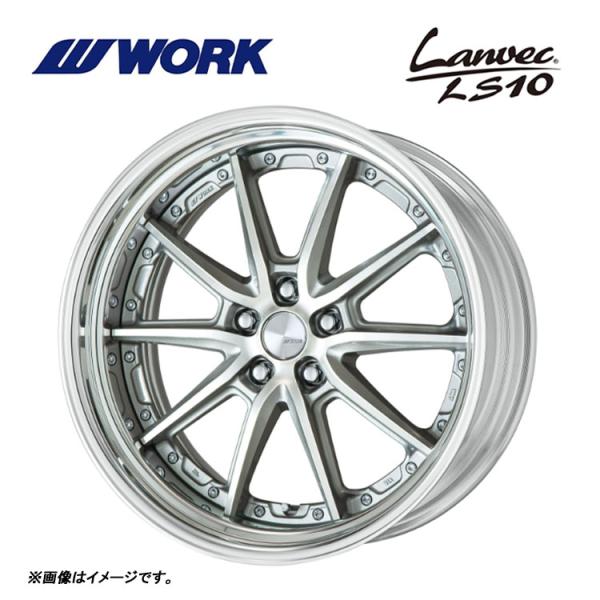 WORK ランベック　LS10 19インチ WORK 19インチ 8.0J ステップリム (REVERSE) DEEP RIM Odisk