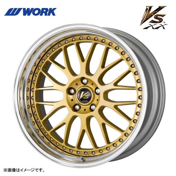 WORK 20インチ 5H114.3 9.5J 9.5J+32 5穴 ホイール 【2本セット 新品