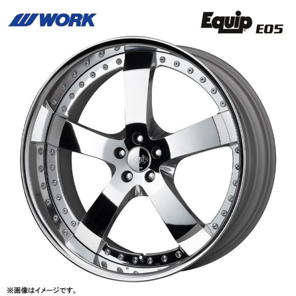 WORK 22インチ 5H150 9.5J 9.5J+47 5穴 ホイール 【2本セット 新品
