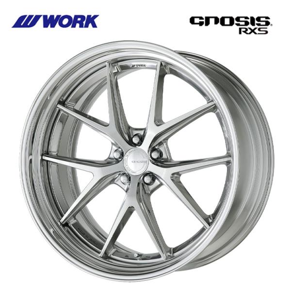 WORK 21インチ 5H114.3 12.5J 12.5J+63〜-59 5穴 ホイール 【1本単品