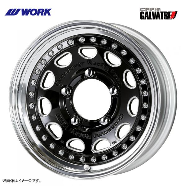 WORK CRAG ST7アルミホイール16インチ6.5J+35 PCD139. WORK CRAG ST7アルミホイール16インチ6.5J+35 PCD139. WORK(ワーク