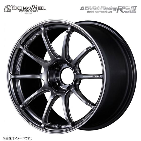 18インチ 5H112 8J 8J+45 5穴 ホイール 【1本単品 新品】  ADVAN Racing RS III for European Cars