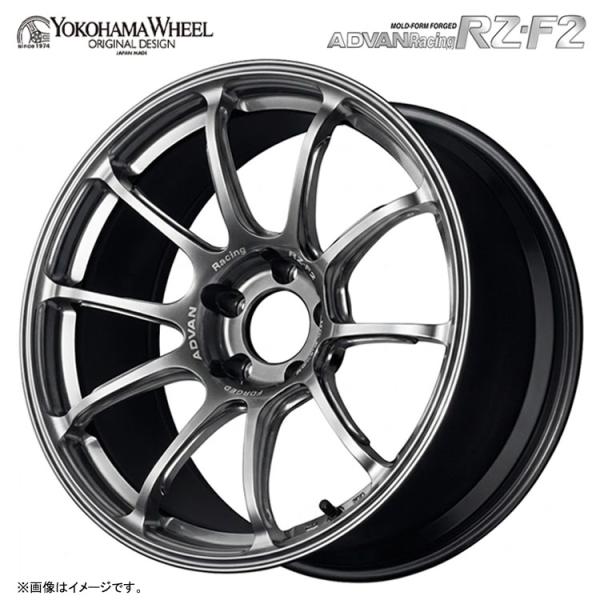 18インチ 5H114.3 8.5J 8.5J+50 5穴 ホイール 【4本セット 新品】  ADVAN Racing RZ-F2 送料無料 ヨコハマホイール