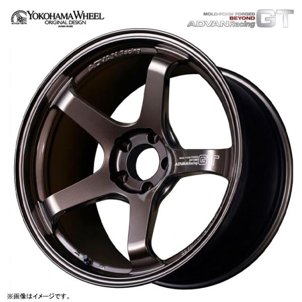 19インチ 5H112 8.5J 8.5J+45 5穴 ホイール 【1本単品 新品】 レーシングコッパーブロンズ（RCB） ADVAN Racing GT BE