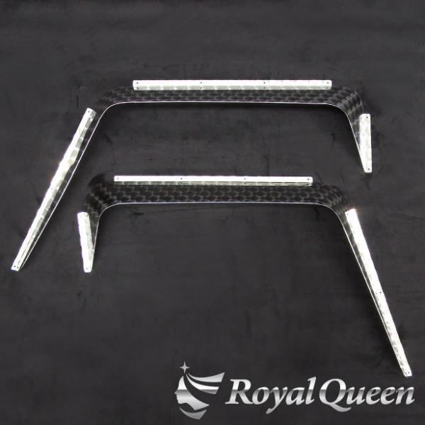 三菱ふそう NEW キャンター ドアバイザー ステンレス ウロコ柄