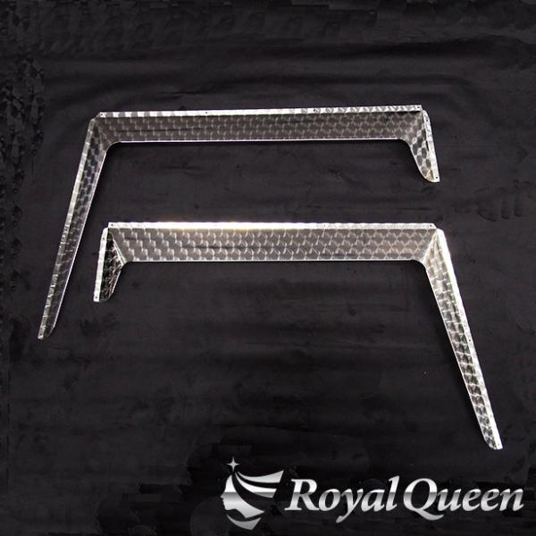 オーダーメイド スーパーグレート 左右 20% 三菱スーパーグレートL形バイザー左右セット