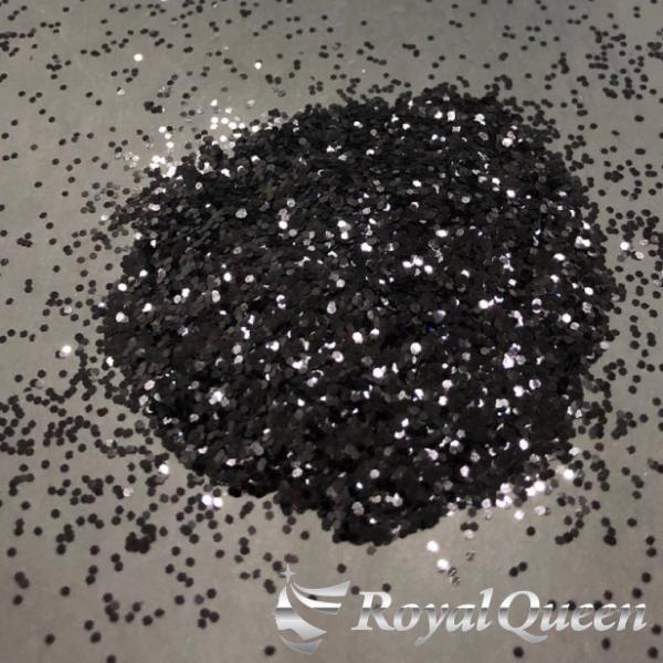 ラメ フレーク ブラック 1.0mm 100g B1000
