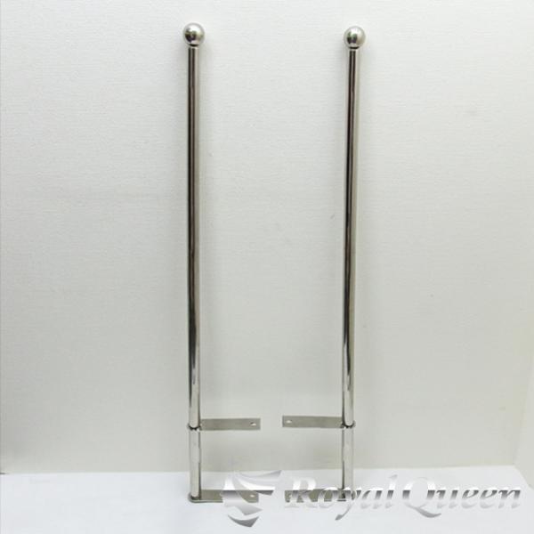 汎用 ステンレス 旗棒 コーナーポール ☆ 32Φ パイプ 全長1255mm 32A