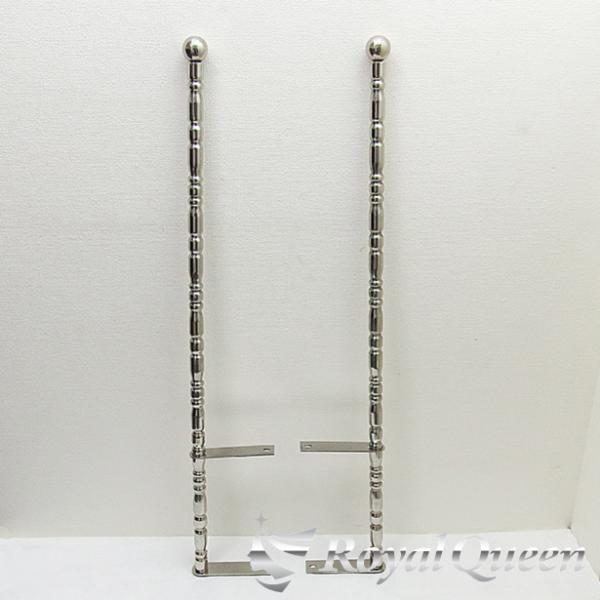 汎用 ステンレス 旗棒 コーナーポール 汎用 ステンレス 旗棒 コーナーポール ☆ 32Φ 絞りパイプ 全長1245mm