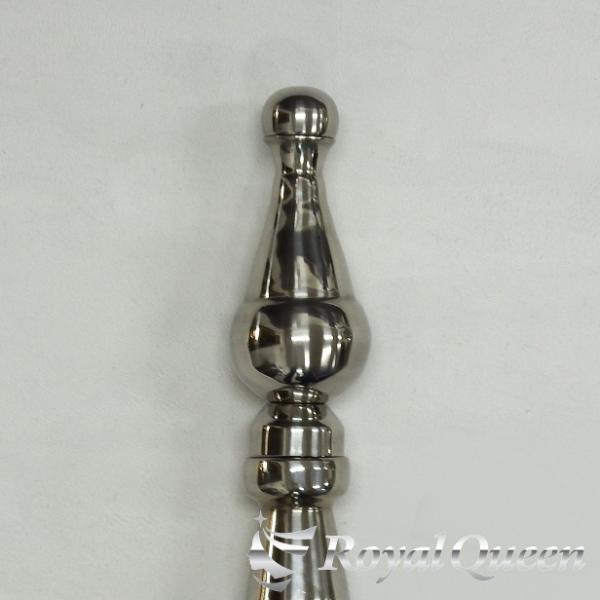 旗棒 コーナーポール 飾り7 ステンレス飾り 約130mm 1セット2個