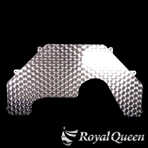 日野 グランドプロフィア エンジンカバー ステンレス ウロコ柄【RQEC2H