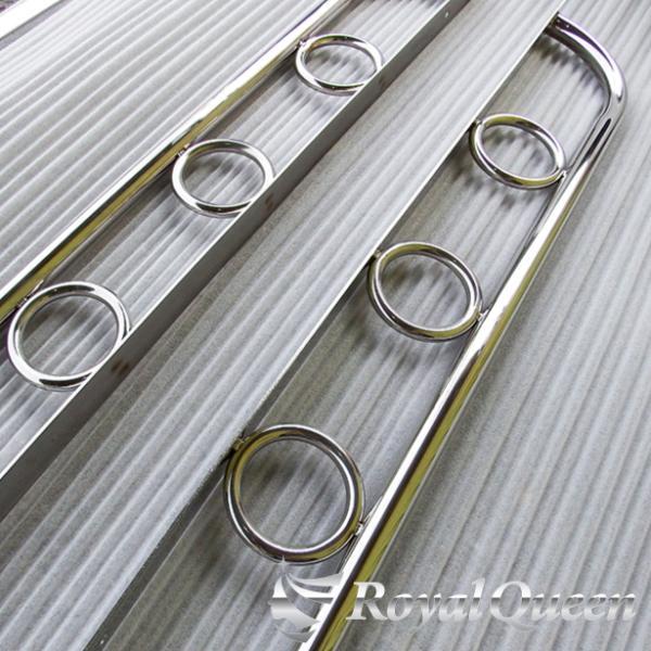 汎用 ボディハシゴ 25Φ 全長約2400mm 丸リング100 梯子【RQLD13