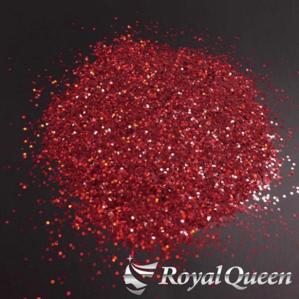 ラメ フレーク レインボーレッド 1.0mm 100g LB300 : Royal Queen