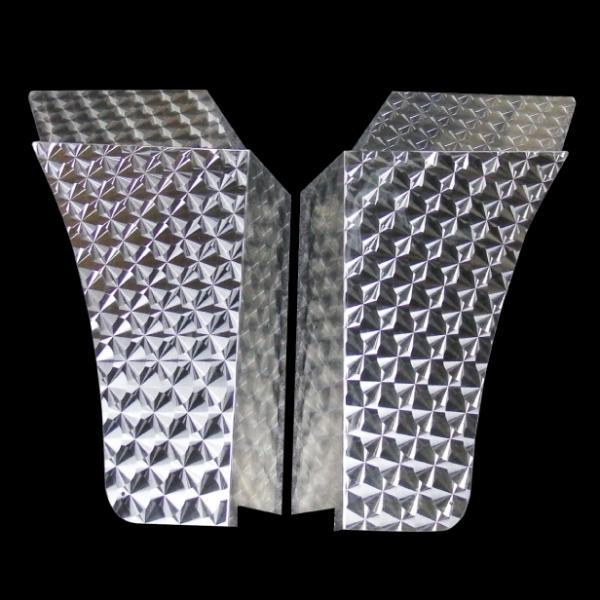 三菱 ふそう スーパーグレート ステンレス マッドガード ウロコ柄