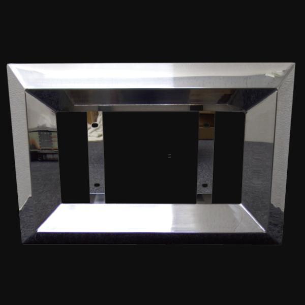 字光式OK♪中型車用 60角おこし ステンレス ナンバーフレーム【RQNC39 