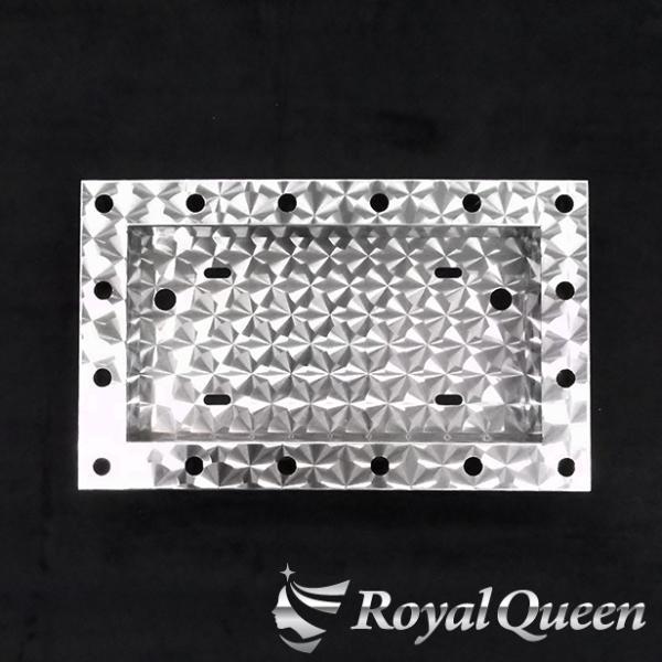 中型車用 パイロットランプ ナンバーフレーム ウロコ柄 ※パイロット