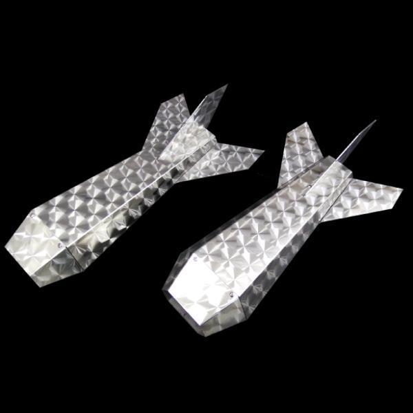 ロケットマーカー キャブロケット ナマズマーカー RM500 ウロコ柄 左右