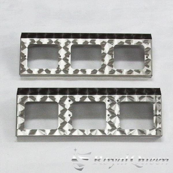 バスウィンカー 3連  ステー付き 丸棒巻き トラック用品 AS 小糸製バスウィンカー3連ステー付 L/R : トラック