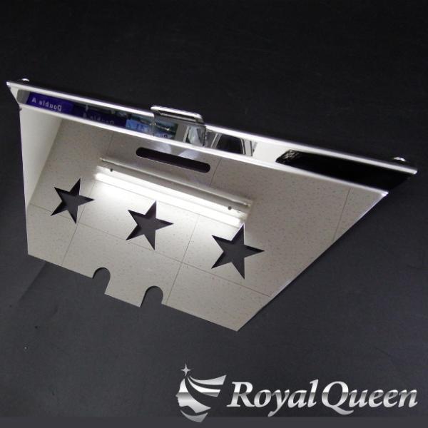 グランドプロフィア用 バッテリーパネル カバー3 (星) 鏡面【RQBP5H