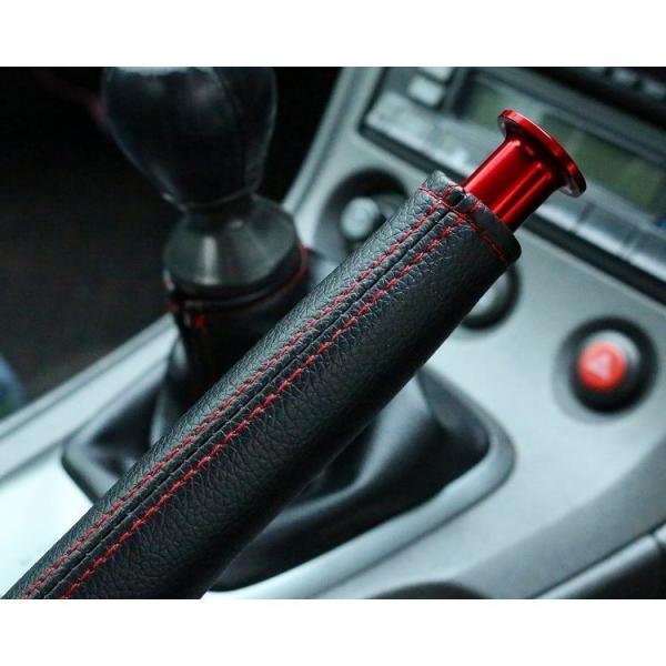 ハイラックス　GRS 純正交換　赤ステッチ　サイドブレーキ csrparts-sls_dmsb2000redsr