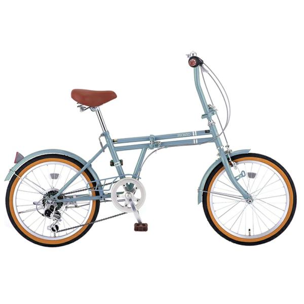 サカモトテクノ プロント ２０インチ 外装６段変速付き おりたたみ自転車(フォールディングバイク)