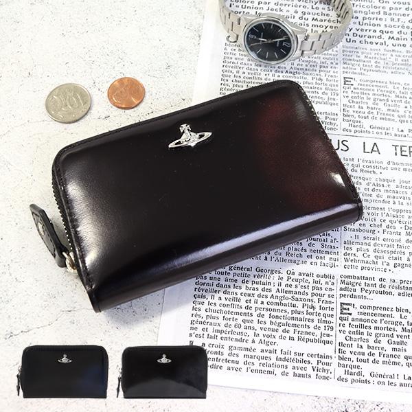 385新品 ヴィヴィアンウエストウッド ADVAN レザーコインケース ミニ財布 Vivienne Westwood ヴィヴィアン メンズ 小銭入れ ADVAN