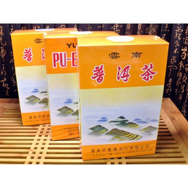 プーアール茶 454g×3箱 金帆牌S173 プーアル茶 : 中国貿易公司