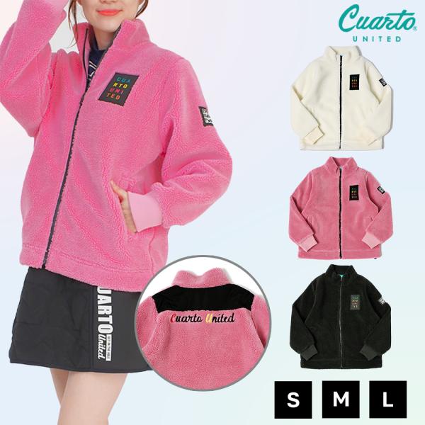 Cuarto UNITED（クアルトユナイテッド） ボアジャケット ジップアップ