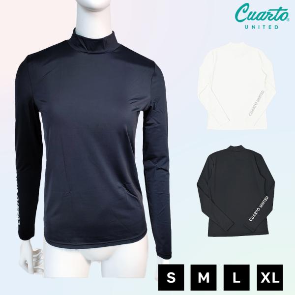 [Release date: May 22, 2025]首の日焼け対策になるモックネック長袖インナー。シルキータッチな手触りのカットソー生地が着心地がよく、ひんやり感を与えます。ポロシャツなどの下に着用すれば袖のロゴがちらりとポイントになり...